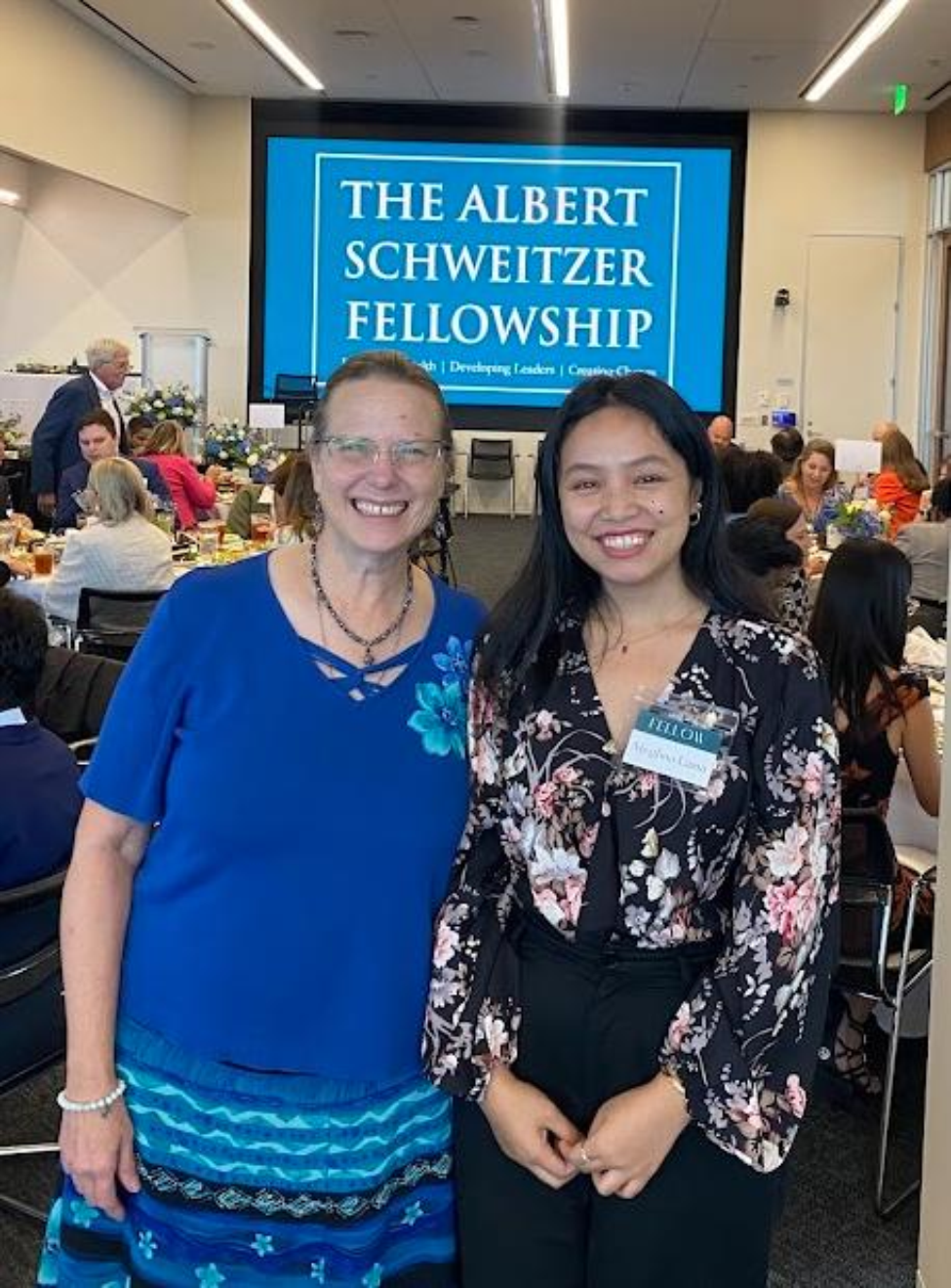 Meghna Lama pictured at ASF meeting.